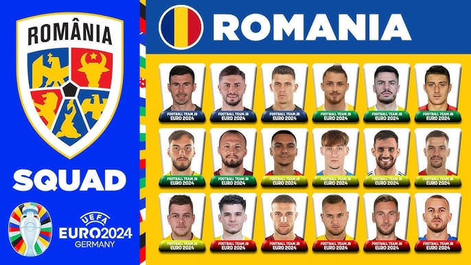 Đội hình Romania tham dự kỳ Euro 2024